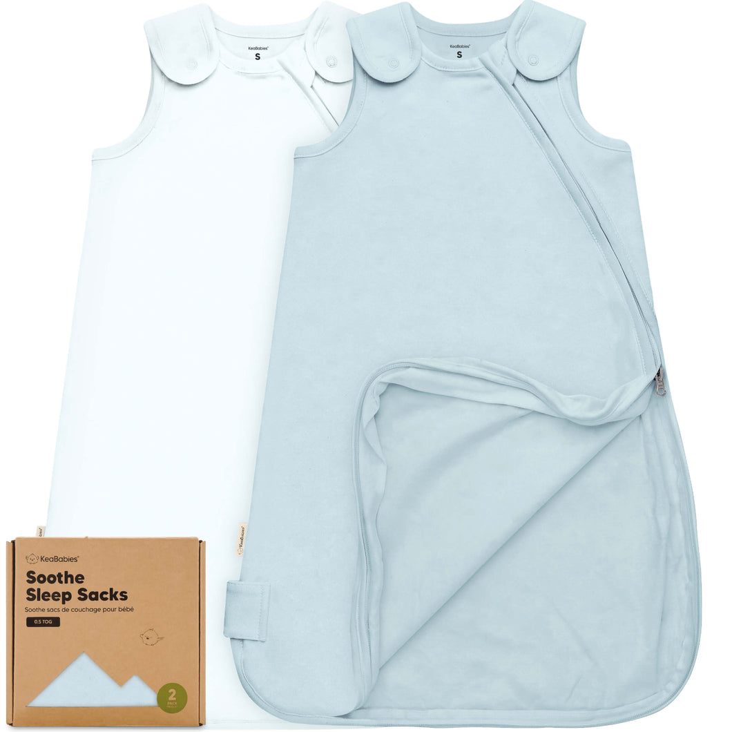 2-Pack Soothe Sleep Sacks (Glacier)