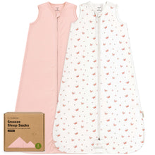 Load image into Gallery viewer, 2-Pack Snooze Sleep Sacks (Butterflies)
