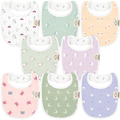 8-Pack Urban Drool Bibs 28501811036346