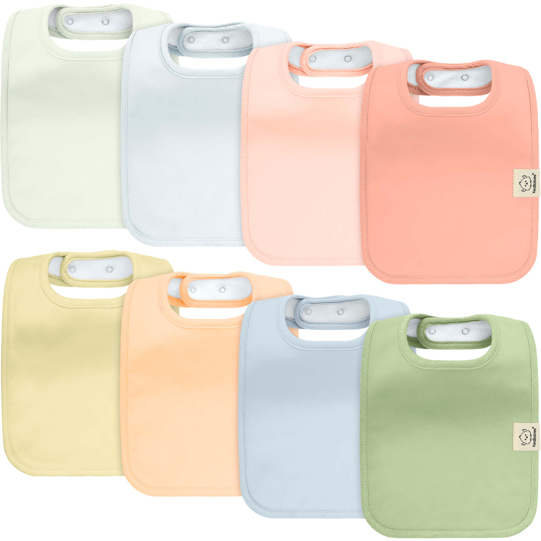 8-Pack Coast Drool Bibs (Dew)