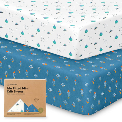 Isla Fitted Mini Crib Sheets 29117765484730