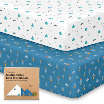 Soothe Fitted Mini Crib Sheet 28956305195194