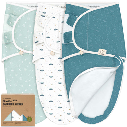 3-Pack Soothe Zippy Swaddle Wrap 28599374414010