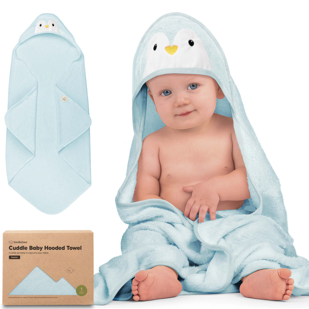 Cuddle Baby Hooded Towel (Penguin)