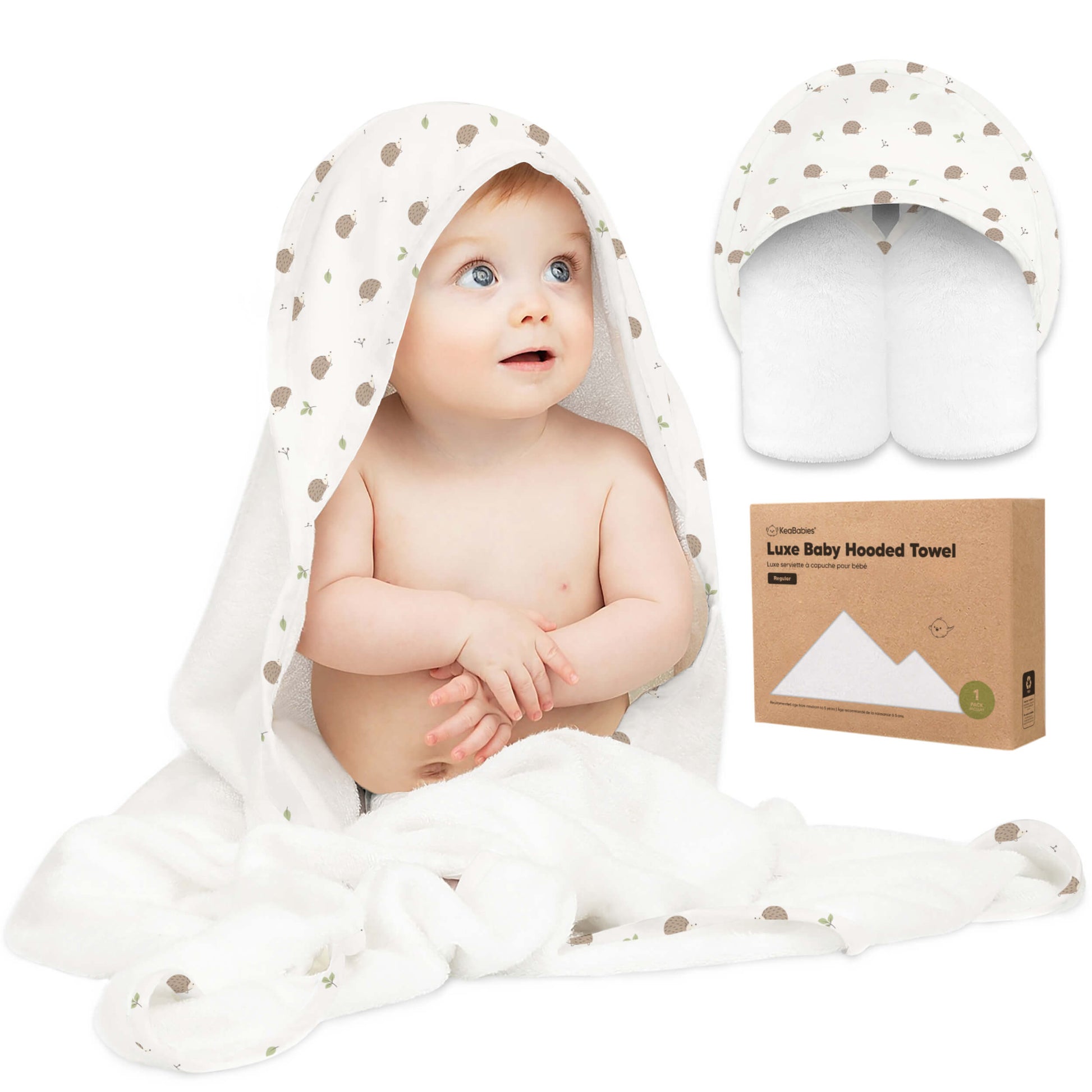 Luxe Baby Hooded Towel 28598640378042
