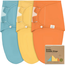 Load image into Gallery viewer, 3-Pack Soothe Swaddle Wraps
