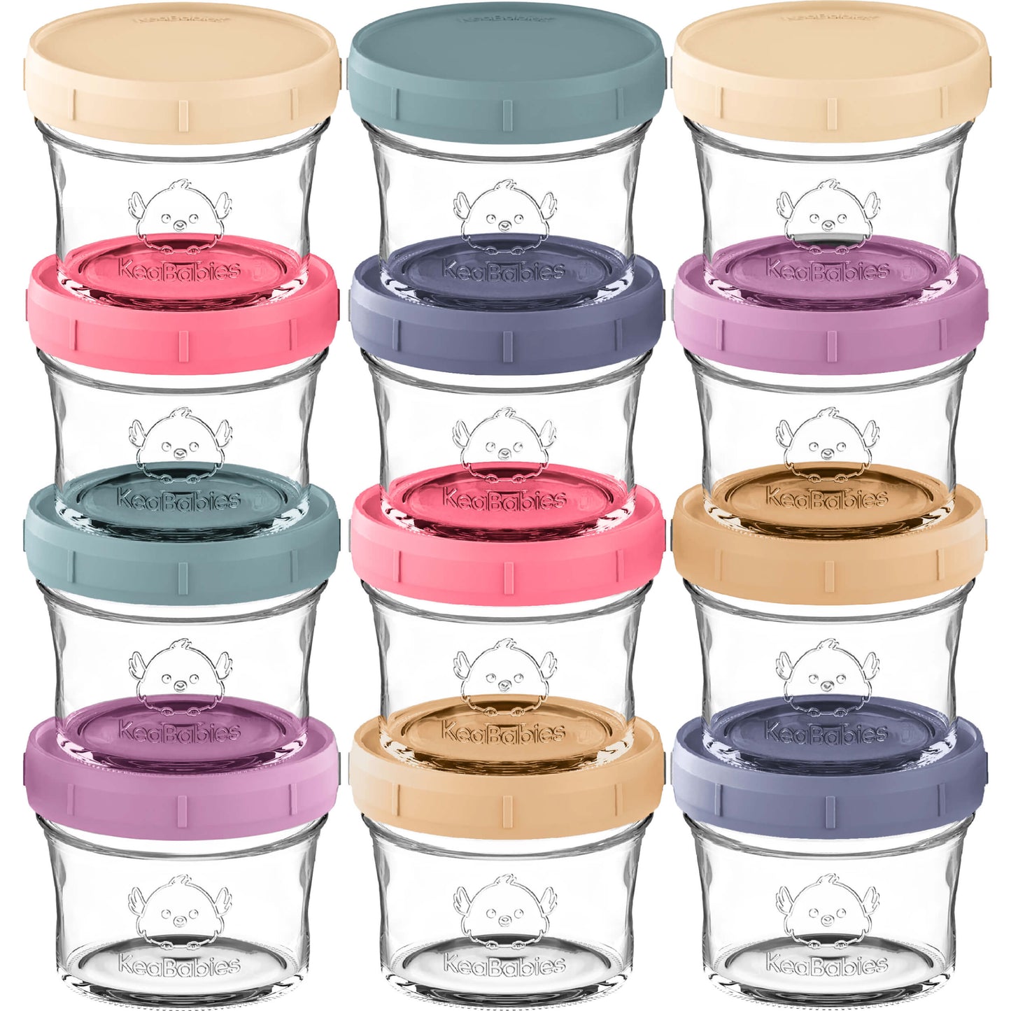 Prep Jars Baby Food Storage Glass Containers 28723314622650