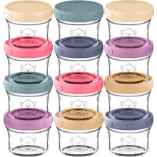 Load image into Gallery viewer, Prep Jars Baby Food Storage Glass Containers
