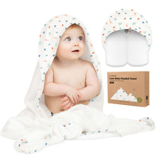Load image into Gallery viewer, Luxe Baby Hooded Towel
