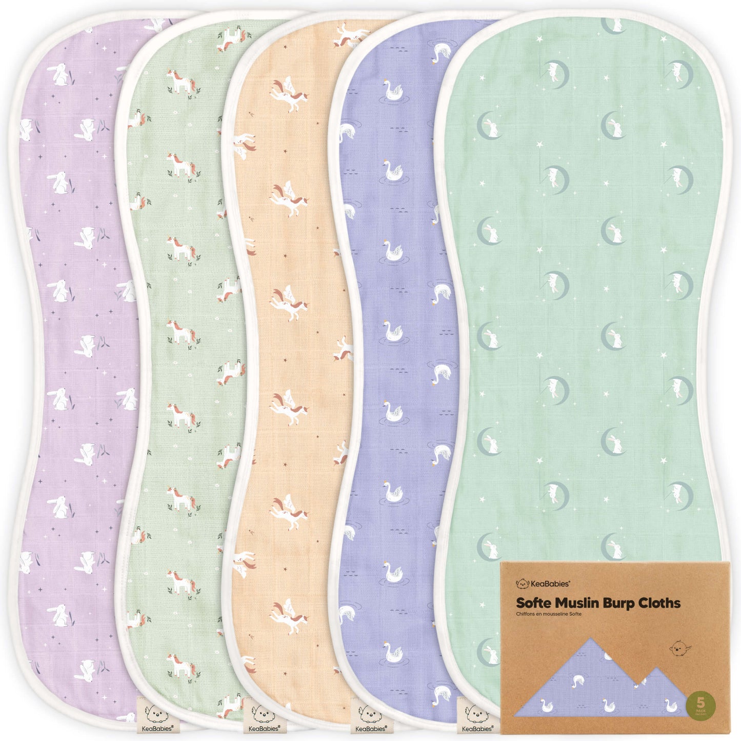 Softe Muslin Baby Burp Cloth 28732953100474