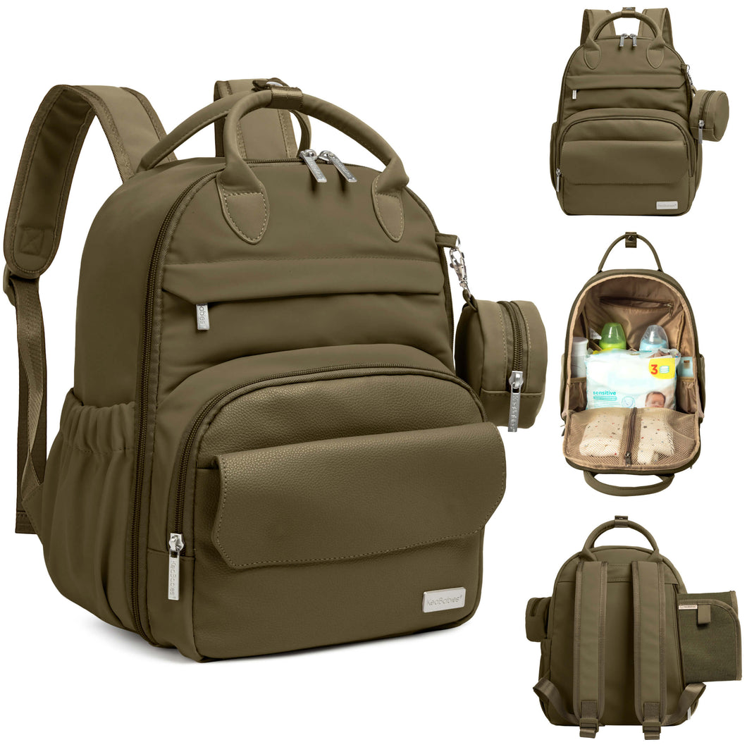 Play Diaper Bag (Dark Olive)