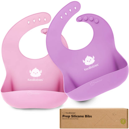 2-Pack Prep Silicone Bibs 28825911230650