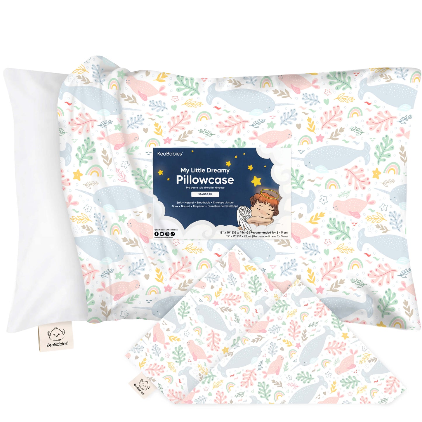 Printed Toddler Pillowcase 13X18" 29375214551226