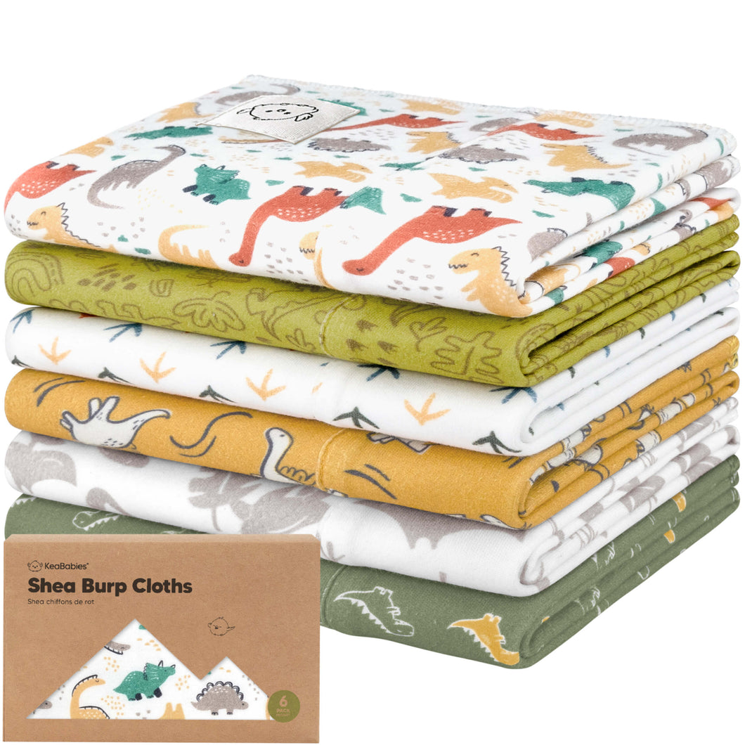 Shea Burp Cloths (Mesozoic)