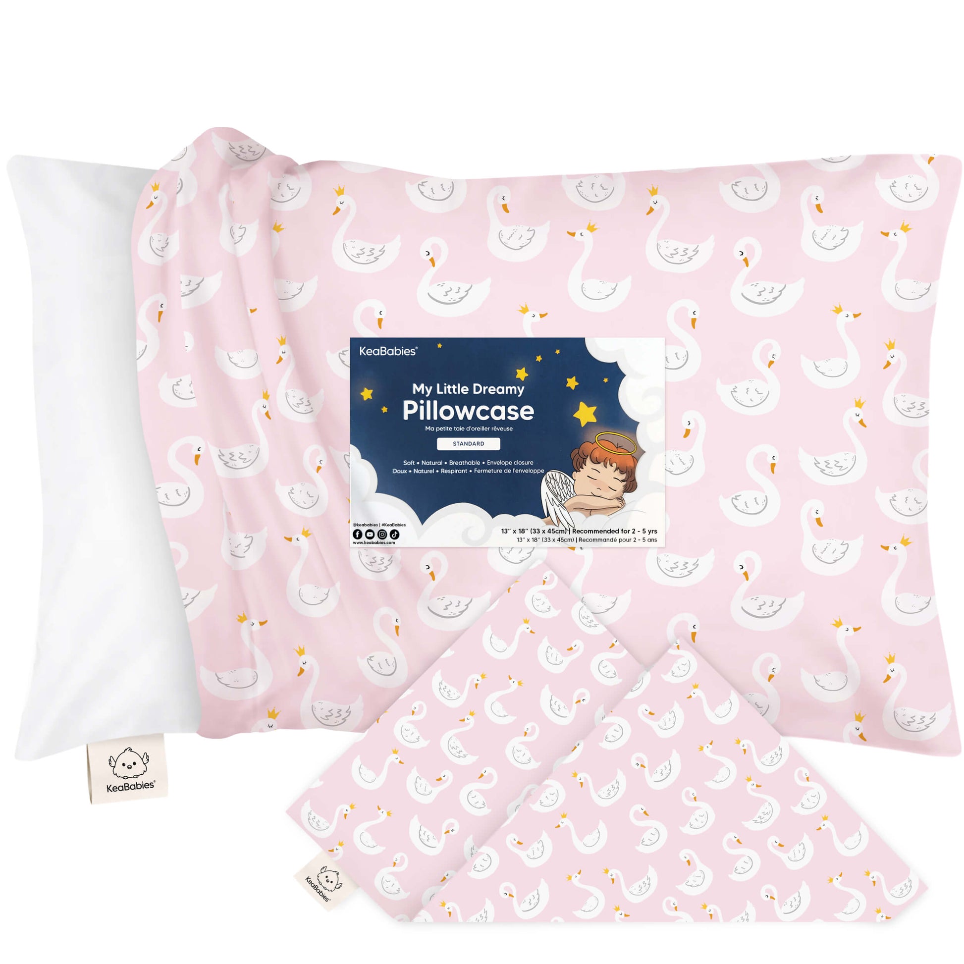 Printed Toddler Pillowcase 13X18" 29374344790202