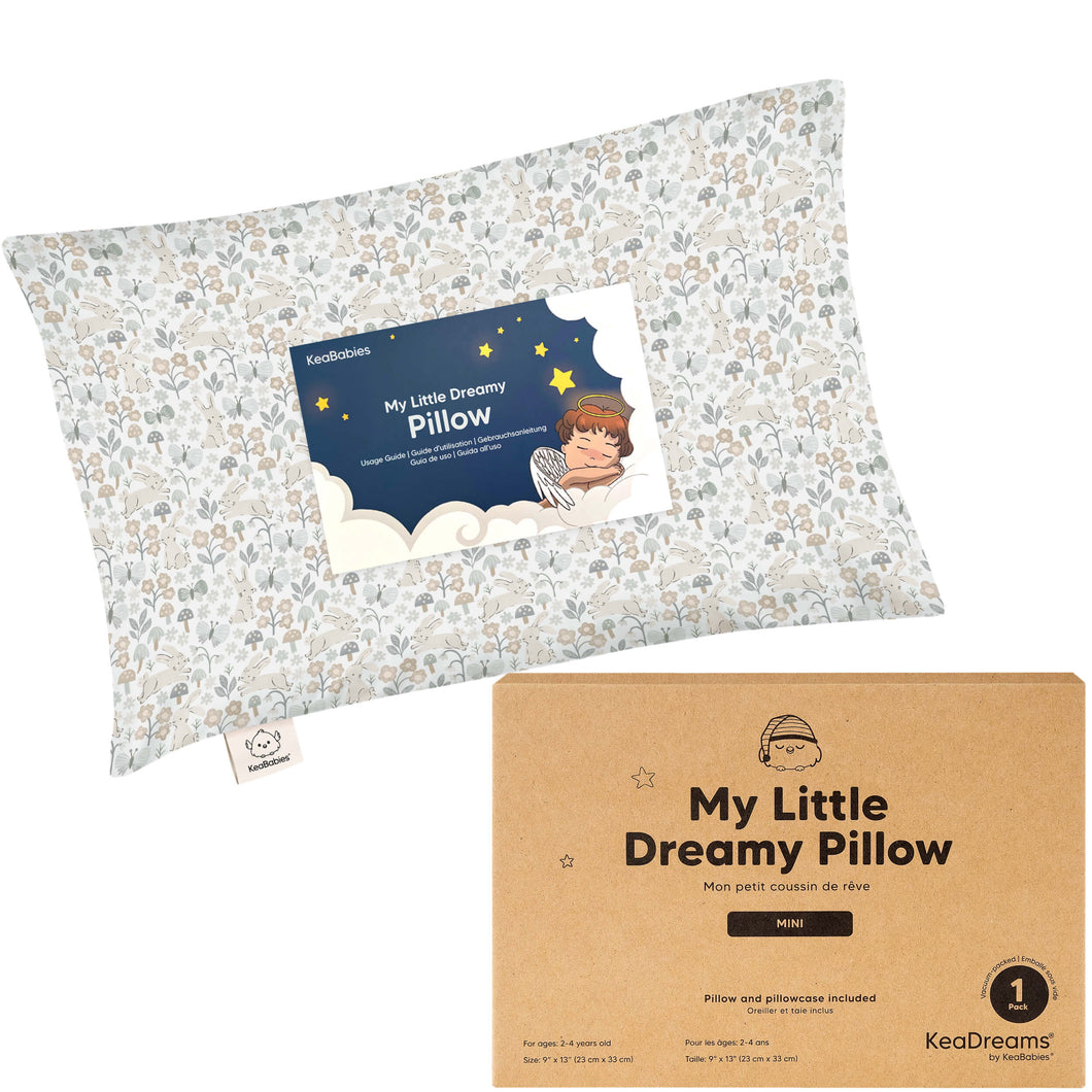 Mini Toddler Pillow With Pillowcase (Prairie)