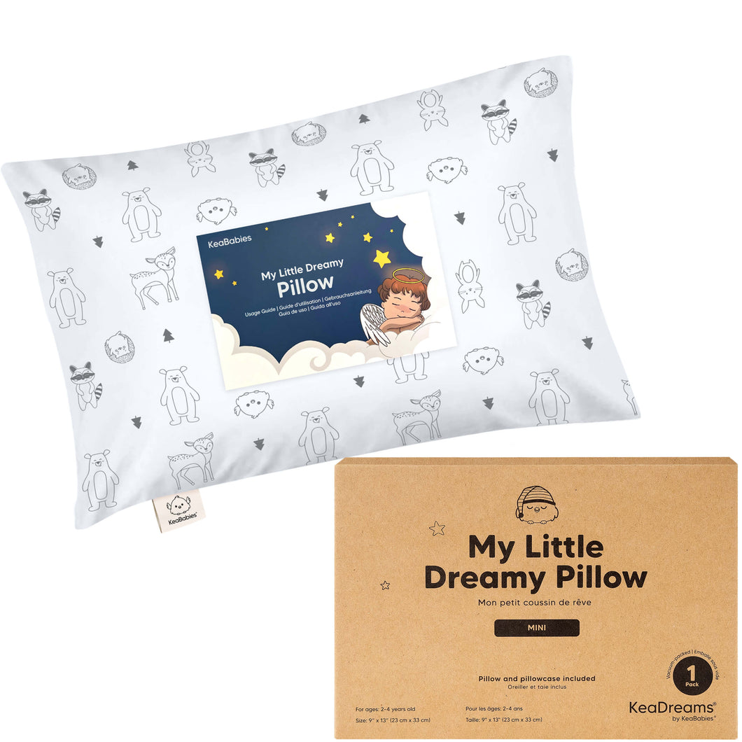 Mini Toddler Pillow With Pillowcase (KeaFriends)