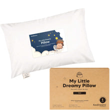 Load image into Gallery viewer, Mini Toddler Pillow With Pillowcase (Soft White)
