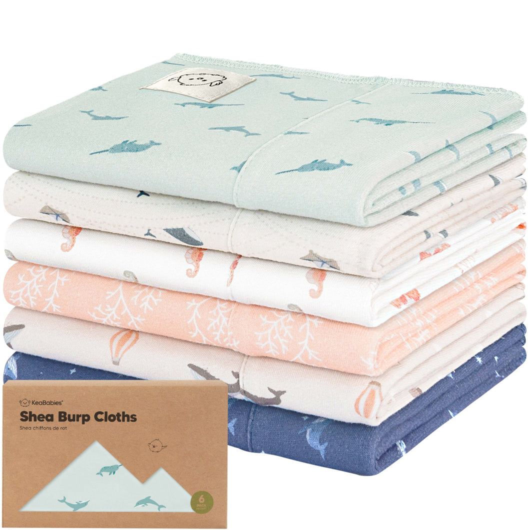 Shea Burp Cloths (Marine Muse)
