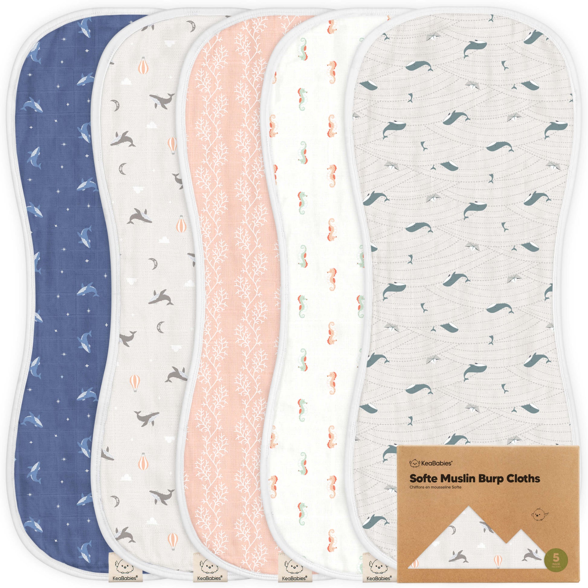 Softe Muslin Baby Burp Cloth 29388499386554