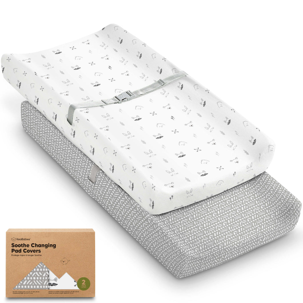 2-Pack Soothe Changing Pad Covers (Nordic)