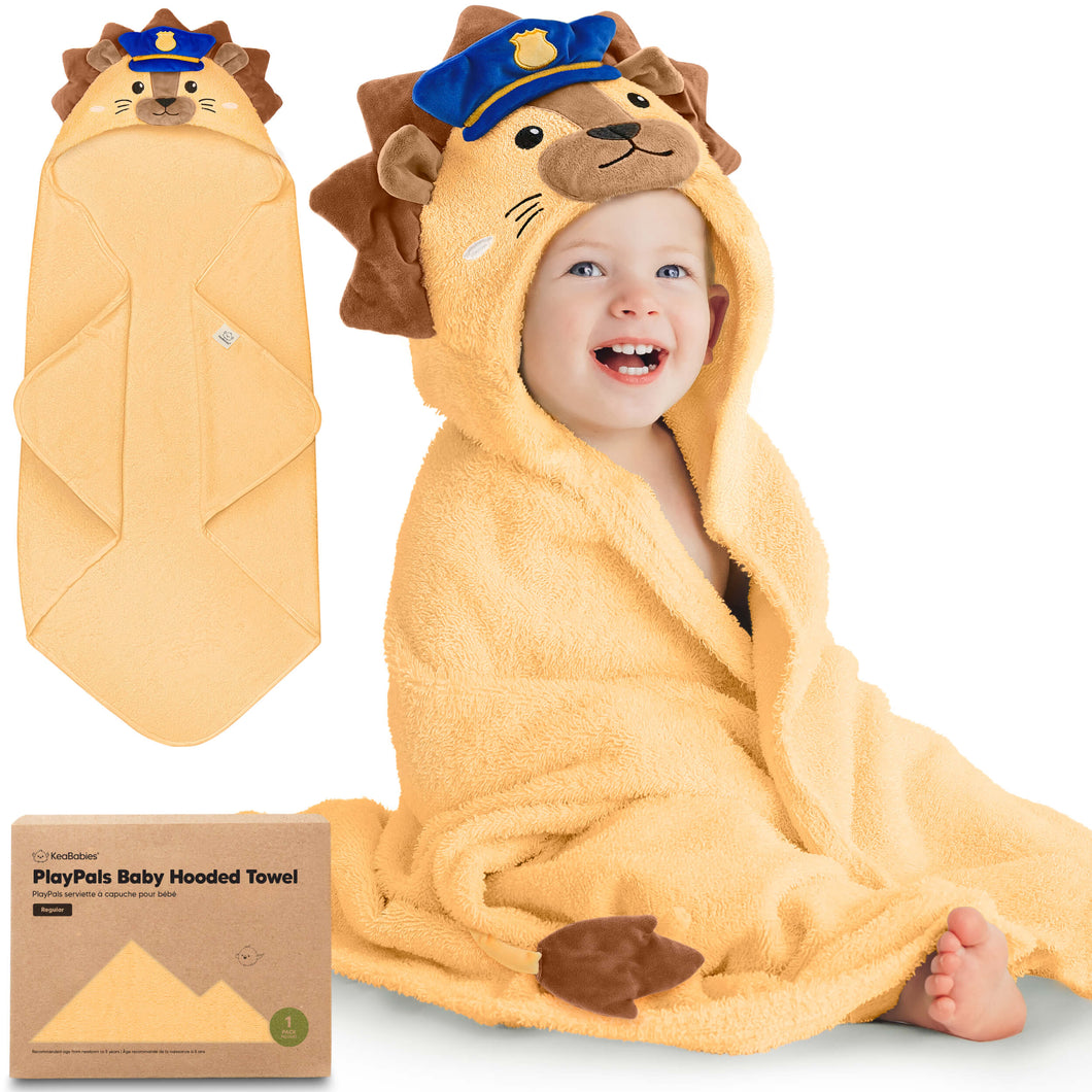 PlayPals Hooded Towel (Leo)