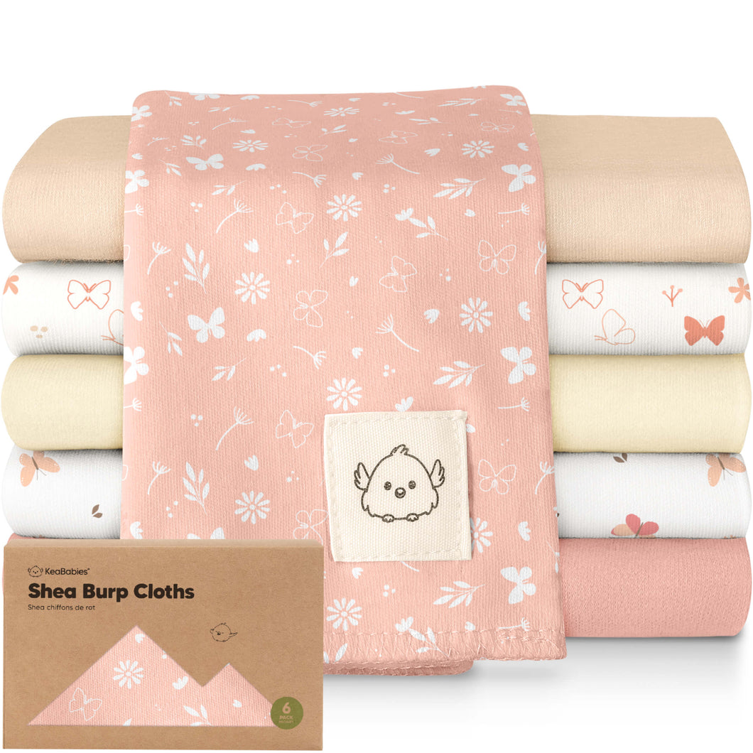 Shea Burp Cloths (Butterflies)