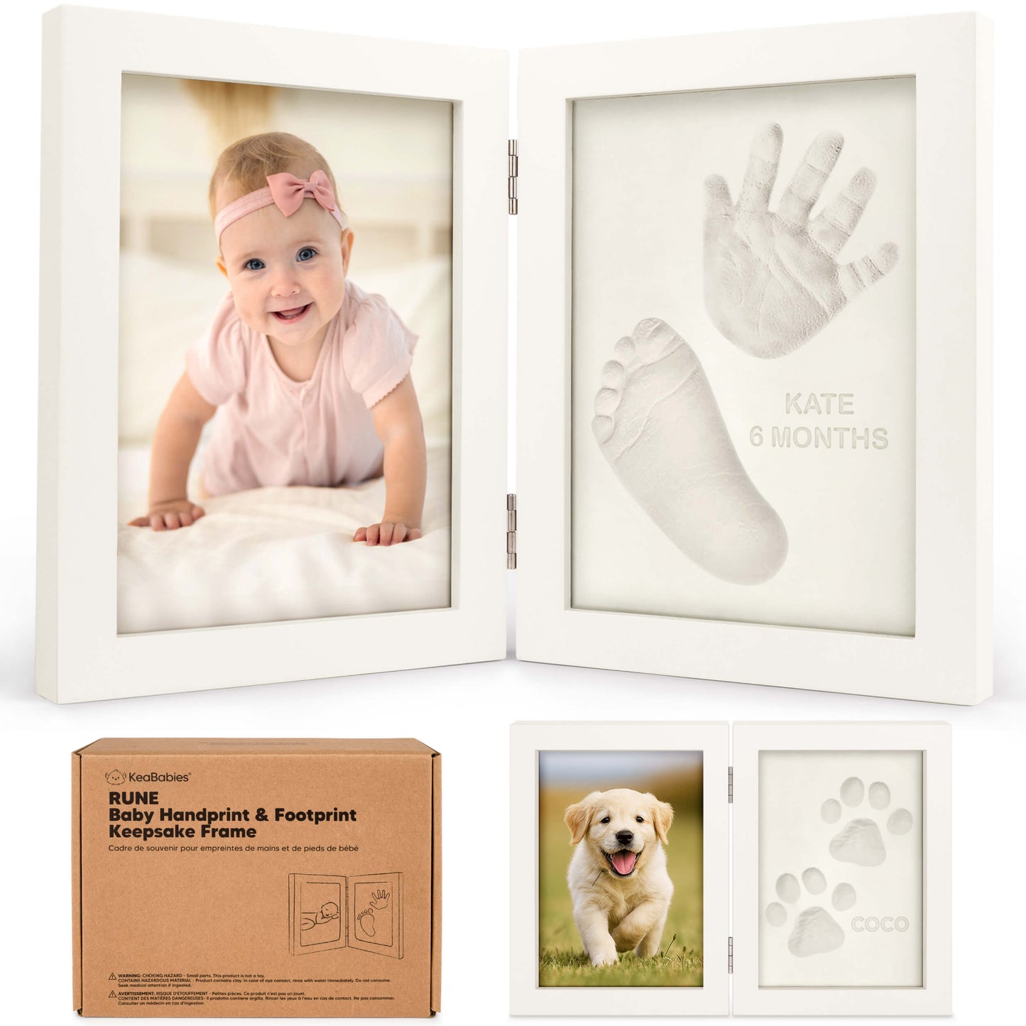 Rune Hand & Footprint Keepsake Frame 31160335892666