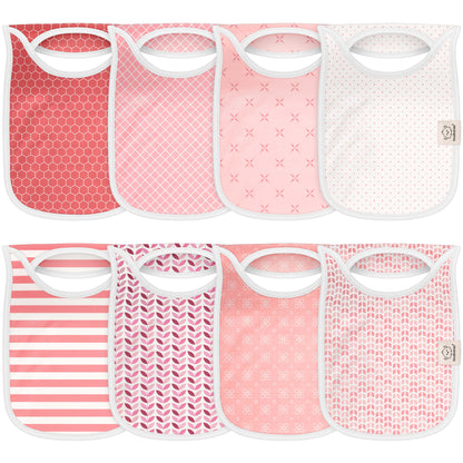 8-Pack Hallo Drool Bibs 30523585429690