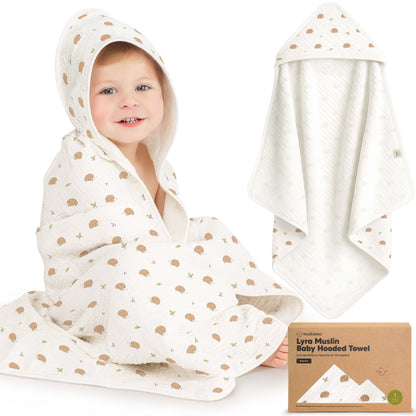 Lyra Muslin Hooded Towel 33642905108666