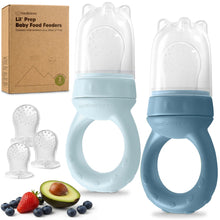 Load image into Gallery viewer, 2-Pack Lil’Prep Baby Feeders (Ocean)
