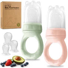 Load image into Gallery viewer, 2-Pack Lil’Prep Baby Feeders (Mellow)
