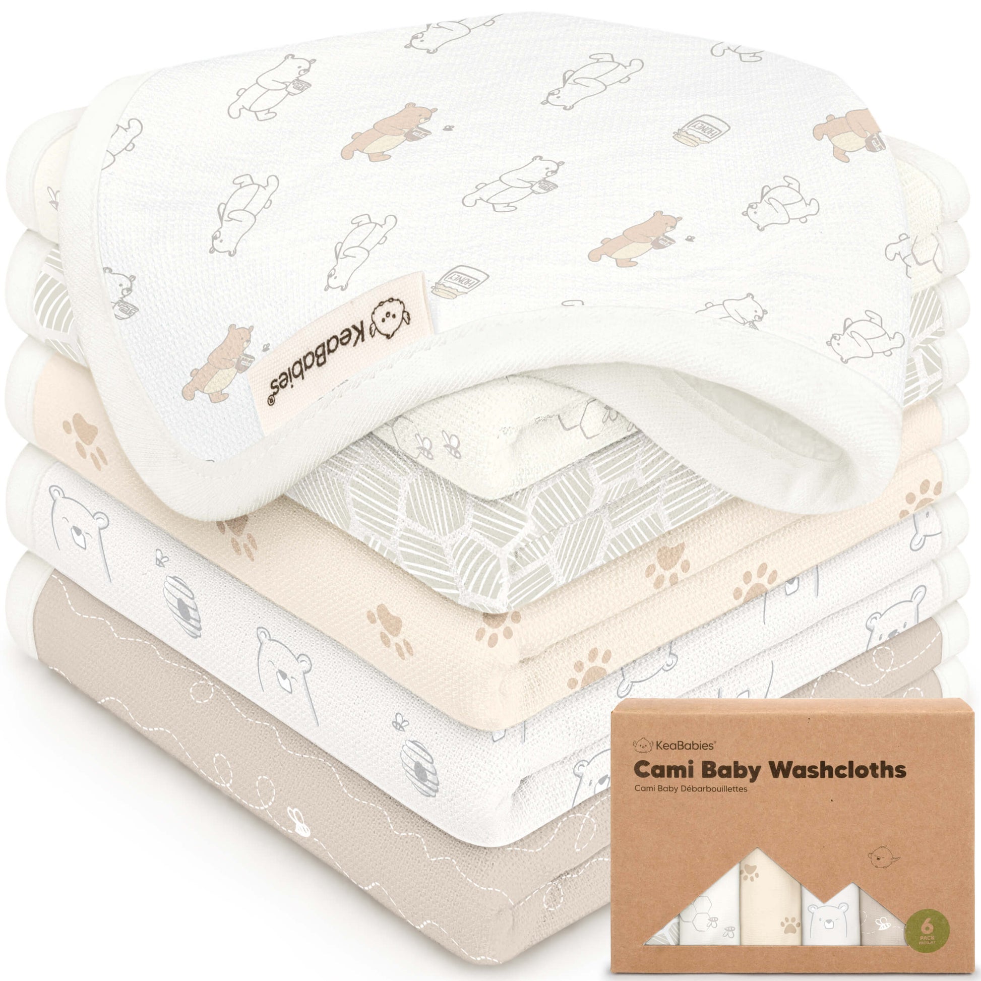 6-Pack Cami Baby Washcloths 31162225131706