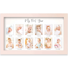 Load image into Gallery viewer, Nova Baby's First Year Picture Frame (Petal Pink)
