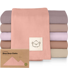 Load image into Gallery viewer, Shea Burp Cloths (Mauve)
