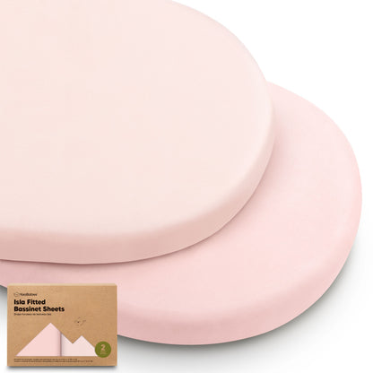 2-Pack Isla Fitted Bassinet Sheets 31665331142842
