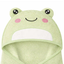 Load image into Gallery viewer, Cuddle Baby Hooded Towel (Frog)
