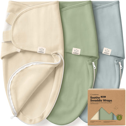 3-Pack Soothe Zippy Swaddle Wrap 31526739148986