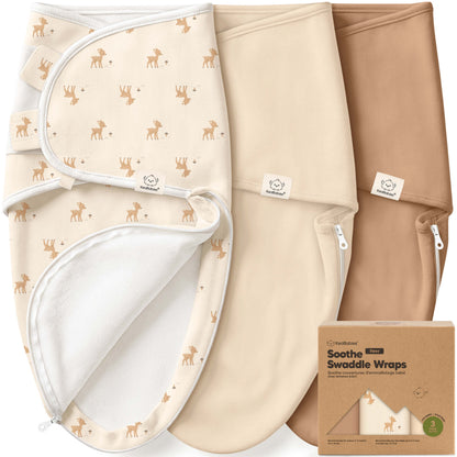 3-Pack Soothe Zippy Swaddle Wrap 31527047332026