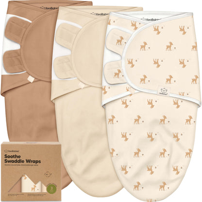 3-Pack Soothe Swaddle Wraps 31424345211066