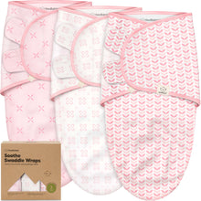 Load image into Gallery viewer, 3-Pack Soothe Swaddle Wraps
