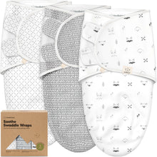 Load image into Gallery viewer, 3-Pack Soothe Swaddle Wraps
