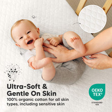 Load image into Gallery viewer, Ultra-Soft &amp; Gentle On Skin
100% organic cotton for all skin types, including sensitive skin

OEKO-TEX: STANDARD 100
