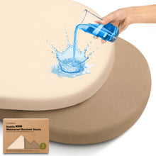 Load image into Gallery viewer, 2-Pack Soothe [Protect+] Waterproof Bassinet Sheets
