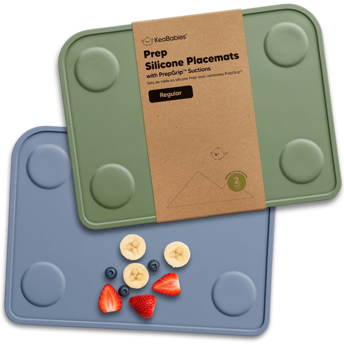 2-Pack Prep Silicone Placemats 32356537204922
