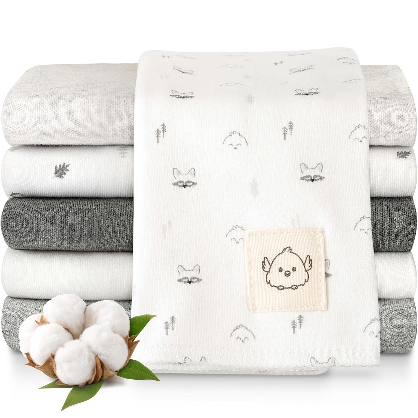 Shea Burp Cloths 32685063504058