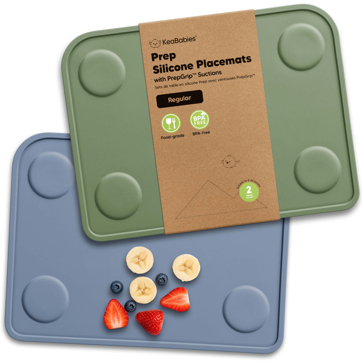 2-Pack Prep Silicone Placemats 46422065545402