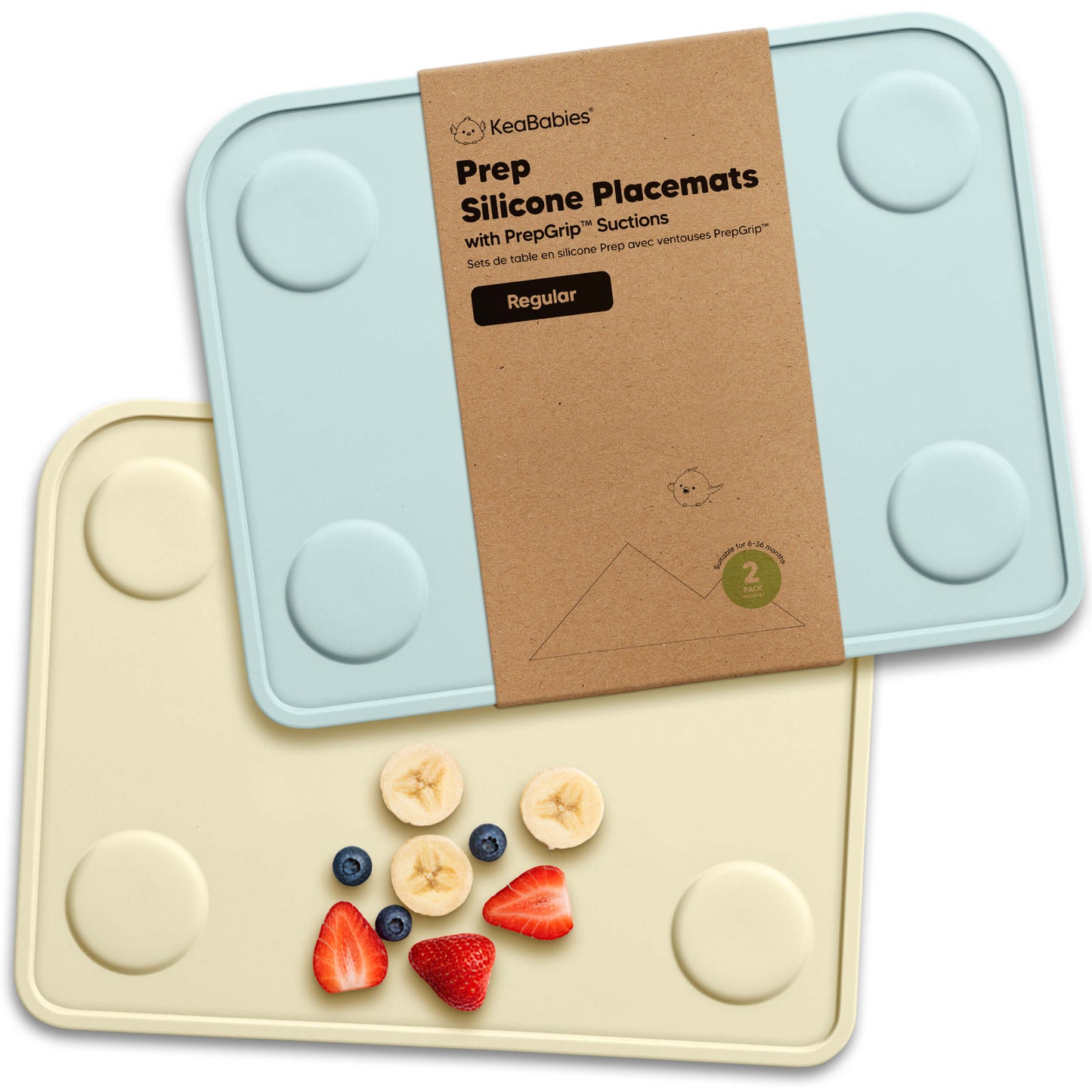 2-Pack Prep Silicone Placemats 32356586979514