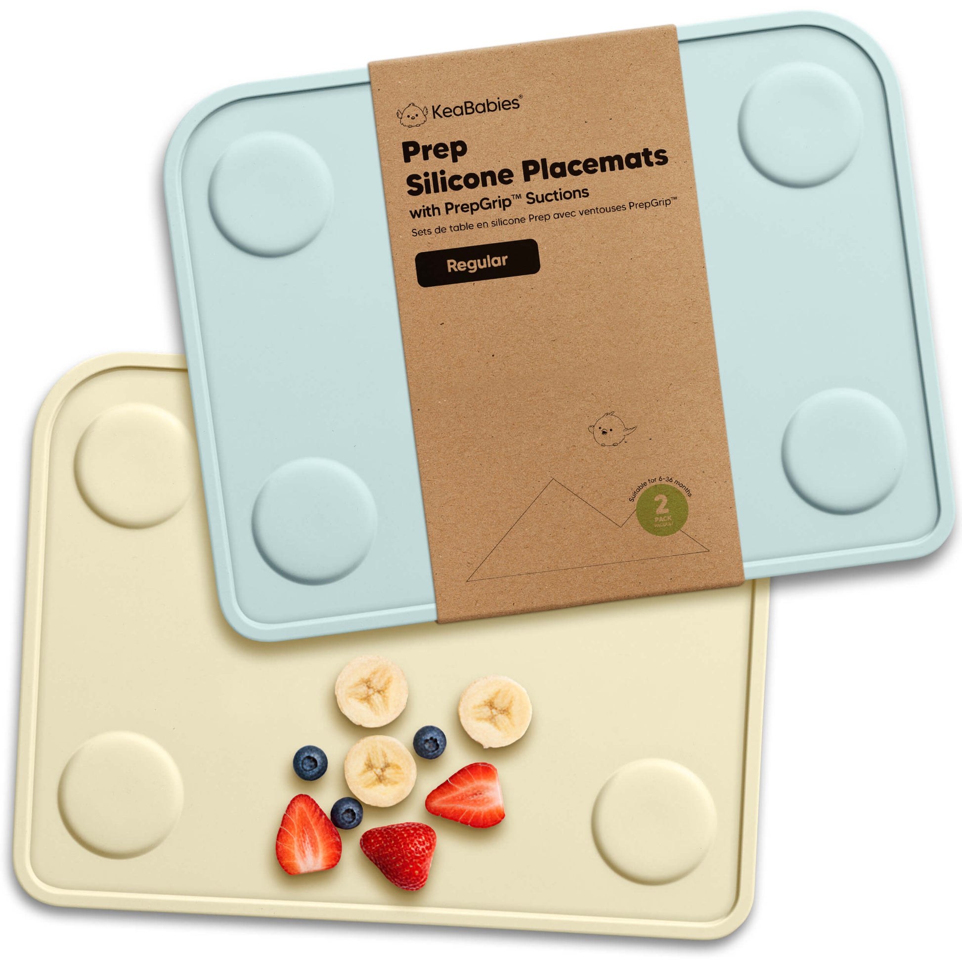 2-Pack Prep Silicone Placemats 32356586979514