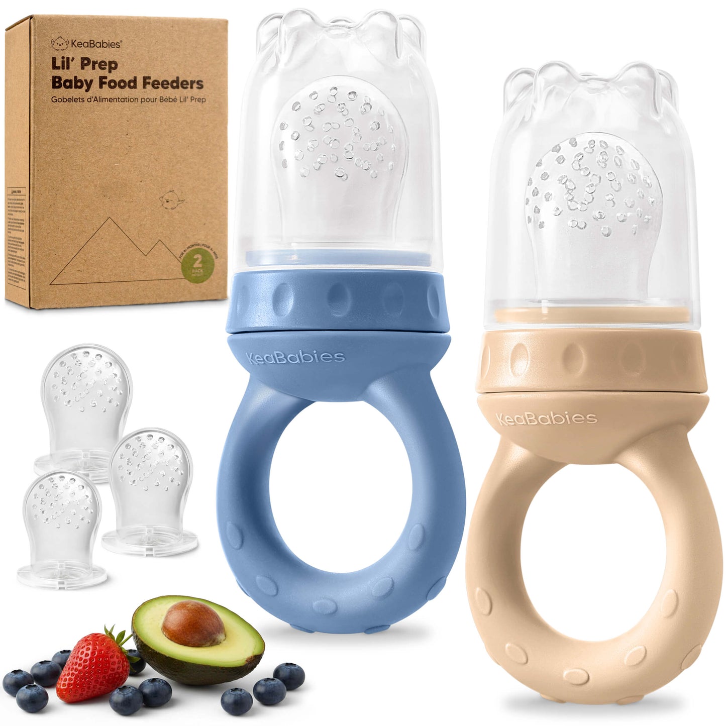 2-Pack Lil’ Prep Baby Food Feeders 32759305535674